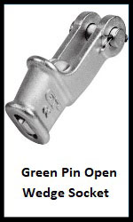 Green Pin Open Wedge Socket